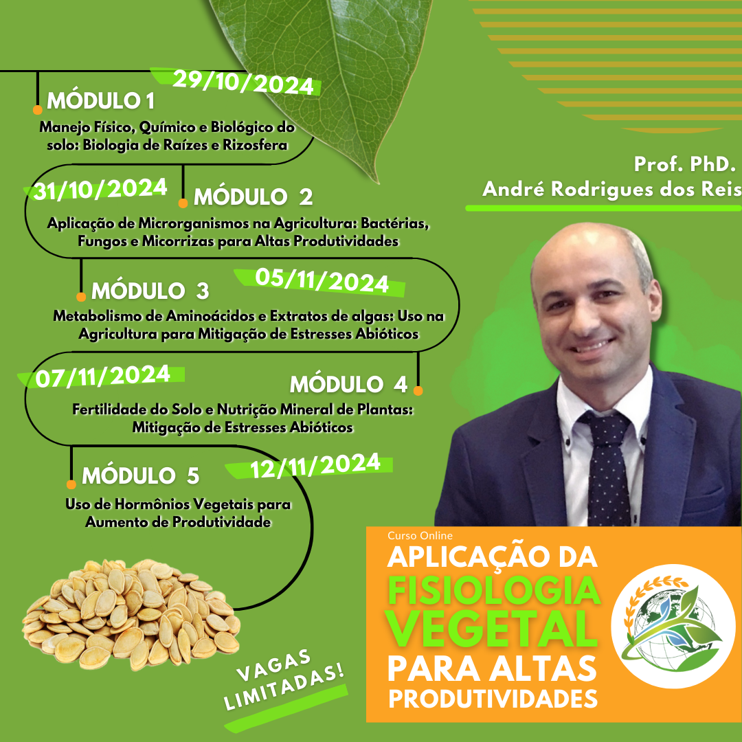 Aplicação da Fisiologia Vegetal para Altas Produtividades – TURMA 2024