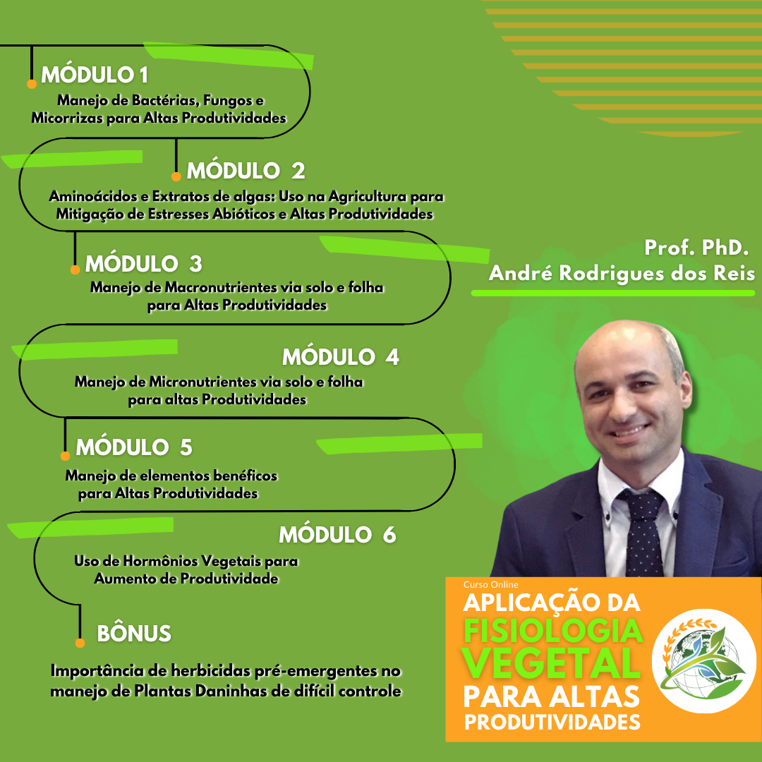 Aplicação da Fisiologia Vegetal para Altas Produtividades – TURMA 2025